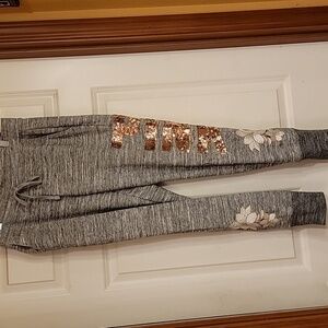 PINK decorative sweats